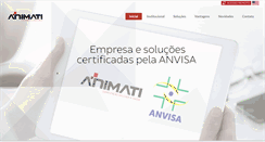 Desktop Screenshot of animati.com.br